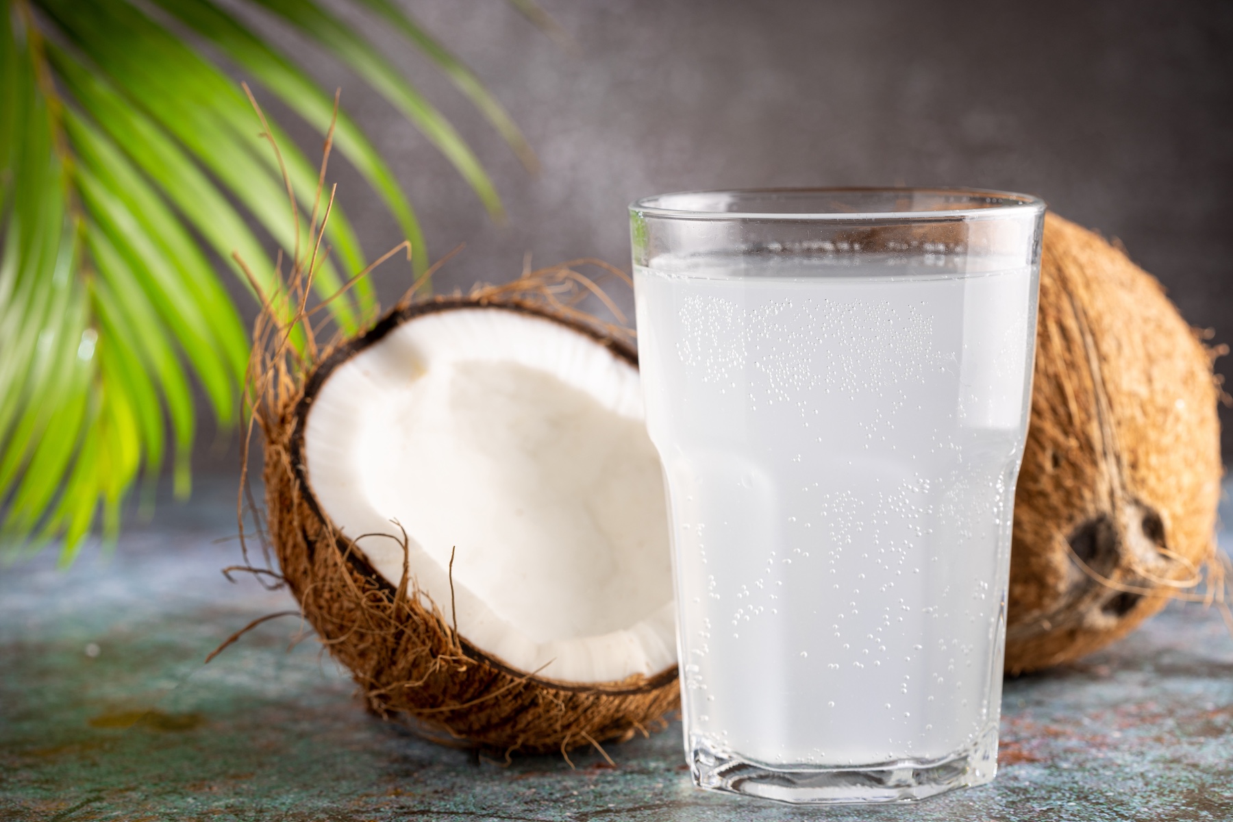 Coconut water for muscle hydration